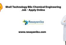 Shell Technology BSc Chemical Engineering Job - Apply Online