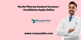 Roche Pharma Analyst Vacancy - Candidates Apply Online