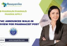 B Pharma/M Pharma/D Pharma Apply