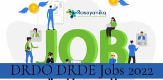 DRDO Award of Chemistry JRF & RA - With Stipend - Application Invited