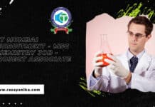 ICT Mumbai Recruitment - MSc Chemistry Job - Project Associate