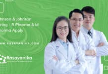 Johnson & Johnson Hiring - B Pharma & M Pharma Apply