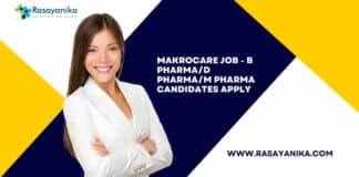 MakroCare Job - B Pharma/D Pharma/M Pharma Candidates Apply