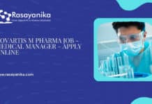 Novartis M Pharma Job - Medical Manager - Apply Online