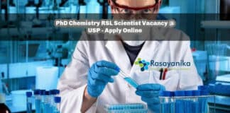 PhD Chemistry RSL Scientist Vacancy @ USP - Apply Online
