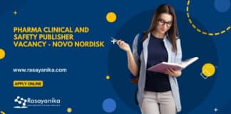 Pharma Clinical and Safety Publisher Vacancy - Novo Nordisk