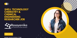 Shell Technology Chemistry & Chemical Engineering Researcher Job