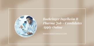 Boehringer Ingelheim B Pharma Job - Candidates Apply Online