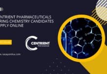 Centrient Pharmaceuticals Hiring Chemistry Candidates - Apply Online