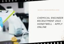 Chemical Engineer Recruitment 2022 - Honeywell - Apply Online