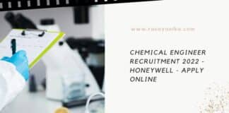 Chemical Engineer Recruitment 2022 - Honeywell - Apply Online