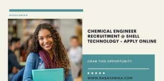 Chemical Engineer Recruitment @ Shell Technology - Apply Online