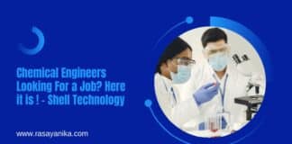 Chemical Engineers Looking For a Job? Here it is ! - Shell Technology