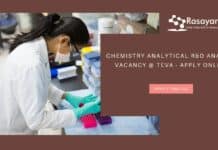 Chemistry Analytical R&D Analyst Vacancy @ Teva - Apply Online