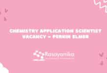 Chemistry Application Scientist Vacancy - Perkin Elmer