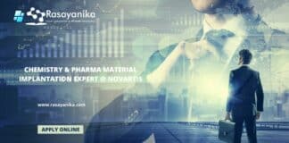 Chemistry & Pharma Material Implantation Expert @ Novartis