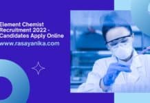 Element Chemist Recruitment 2022 - Candidates Apply Online