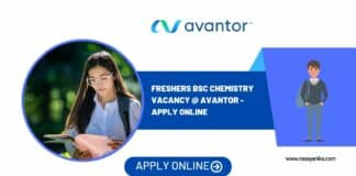 Freshers BSc Chemistry Vacancy @ Avantor - Apply Online