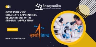 Govt ISRO VSSC Graduate Apprentices Recruitment With Stipend - Apply Now