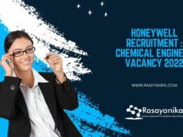 Honeywell Recruitment : Chemical Engineer Vacancy 2022
