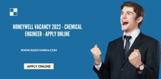 Honeywell Vacancy 2022 - Chemical Engineer - Apply Online