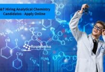 L&T Hiring Analytical Chemistry Candidates - Apply Online