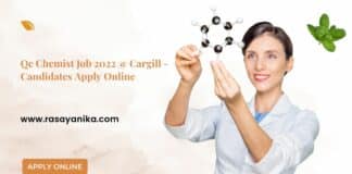 Qc Chemist Job 2022 @ Cargill - Candidates Apply Online