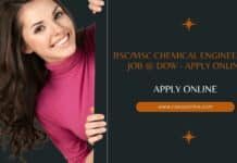 BScMSc Chemical Engineering Job @ Dow - Apply Online