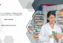 Cipla B Pharma Production Job - Check Details, Eligibility