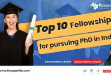 Top 10 Chemistry Fellowships For Pursuing PhD In India