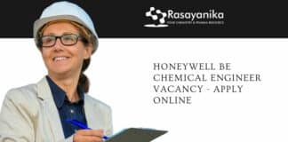 Honeywell BE Chemical Engineer Vacancy - Apply Online