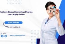 Jubilant Biosys Chemistry/Pharma Job - Apply Online