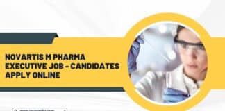 Novartis M Pharma Executive Job - Candidates Apply Online