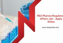 P&G Pharma Regulatory Affairs Job - Apply Online