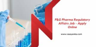 P&G Pharma Regulatory Affairs Job - Apply Online