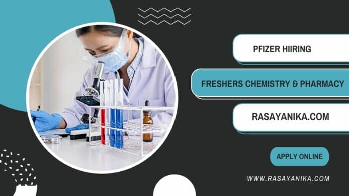 Freshers Chemistry & Pharmacy Job