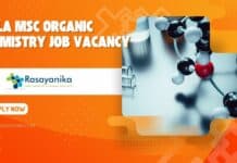 Cipla MSc Organic Chemistry Job Vacancy - Apply Online