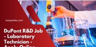 DuPont R&D Job - Laboratory Technician - Apply Online