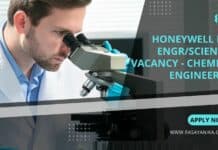 Honeywell R&D Engr/Scientist Vacancy - Chemical Engineering