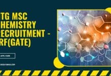 IITG MSc Chemistry Recruitment - JRF(GATE)