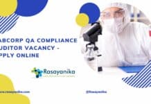 LabCorp QA Compliance Auditor Vacancy - Apply Online