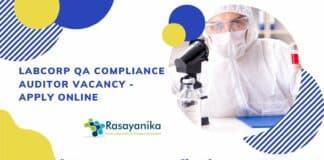 LabCorp QA Compliance Auditor Vacancy - Apply Online