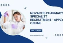 Novartis Pharmacy Specialist Recruitment - Apply Online