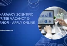 Pharmacy Scientific Writer Vacancy @ Sanofi - Apply Online