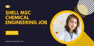 Shell MSc Chemical Engineering Job - Candidates Apply Online