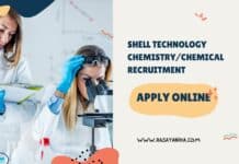 Shell Technology Chemistry/Chemical Recruitment - Apply Online