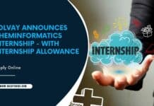 Solvay Announces Cheminformatics Internship - With Internship Allowance