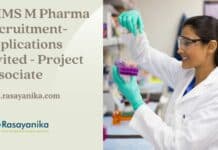 AIIMS M Pharma Recruitment 2023 - Applications Invited - Project Associate