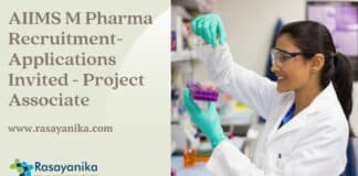 AIIMS M Pharma Recruitment 2023 - Applications Invited - Project Associate