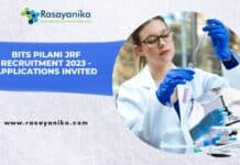 BITS Pilani JRF Recruitment 2023 - Applications Invited